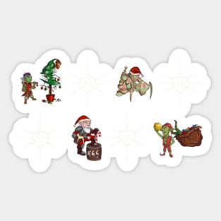 Christmas Chibis Sticker